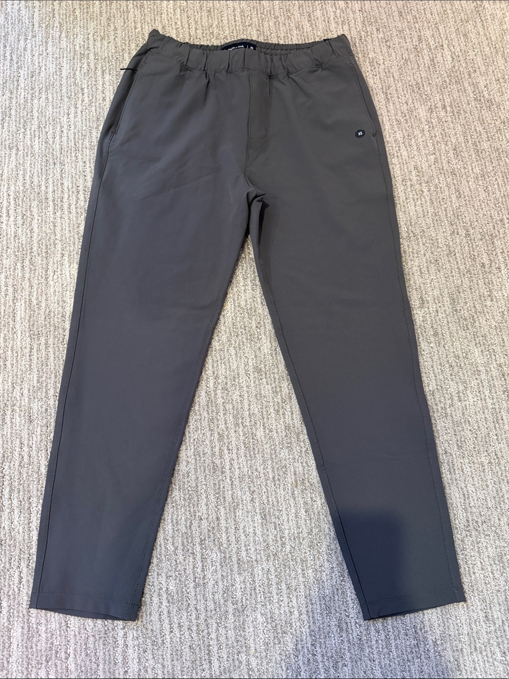 Abercrombie traveler skinny taper joggers